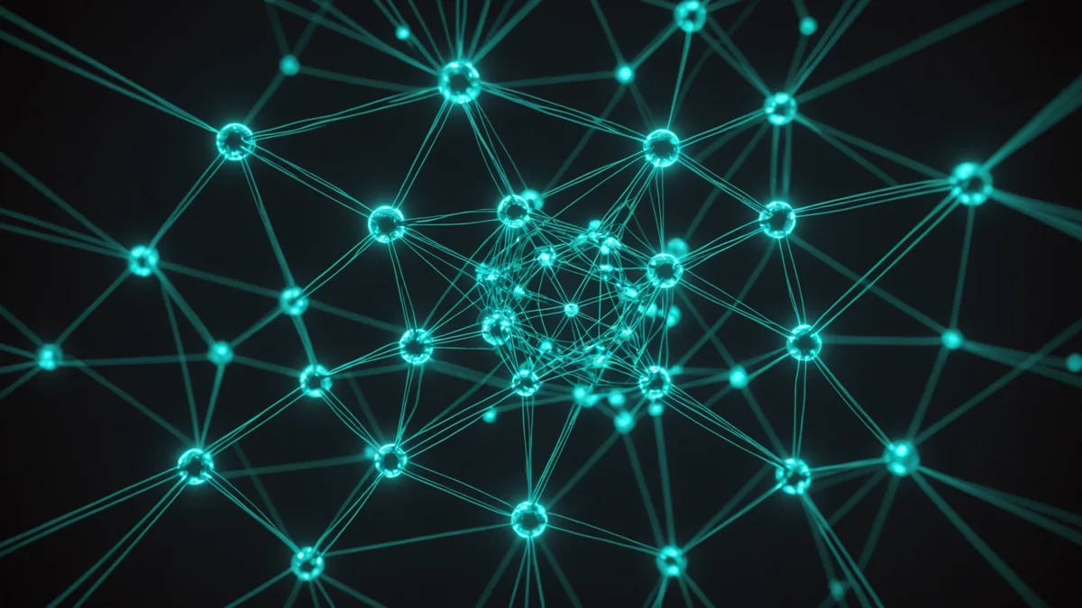 Abstract network diagram representing a competitive monitoring set